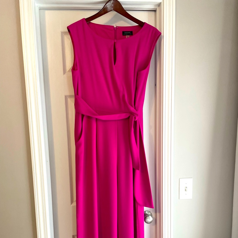 Beautiful pink Tahari jumpsuit
